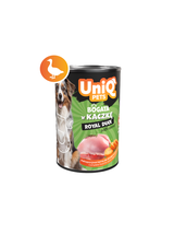 UNIQ PETS MOKRA KARMA DLA PSA ROYAL DUCK 375g puszka kaczka