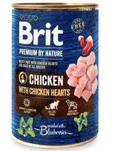 Brit Premium by Nature Chicken With Chicken Hearts 6x800g