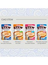 INABA  Cat Ciao Stew - kremowa potrawka dla kota o smaku kurczaka 40g
