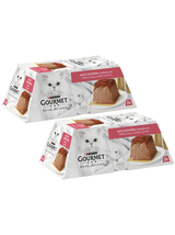 Gourmet Revelations Karma dla kotów mus z łososiem 4x57g (2x2x57g)