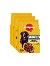 Pedigree Adult Senior z Drobiem i Warzywami 3x2,6kg
