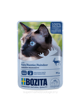 BOZITA Kawałki w galaretce z reniferem (saszetka) 12x85g