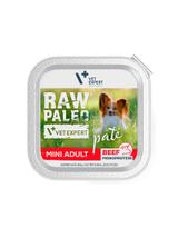 Vetexpert Raw Paleo Pate Mini Adult Beef 150g - wołowina tacka
