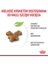 ROYAL CANIN  Kitten 10kg karma sucha dla kociąt od 4 do 12 miesiąca życia + Piłka dla kota GRATIS!