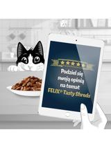 FELIX Tasty Shreds Karma dla dorosłych kotów wiejskie smaki w sosie 12x(4x80g)