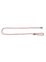 KERBL Smycz sznurkowa GoLeyGo, z Adapterem,czerwona, 12mm x 140-200cm,M,max.15kg
