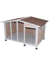 KERBL Buda dla psa Overview, 134 x 92 x 82 cm