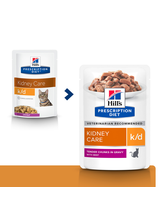 HILL'S PD Prescription Diet Feline k/d Kidney Care Wołowina 85g - saszetka