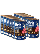 Brit Premium by Nature Beef with Tripe 12x400g