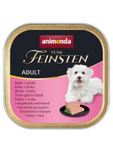 ANIMONDA Dog Vom Feinsten Adult indyk z szynką 150g