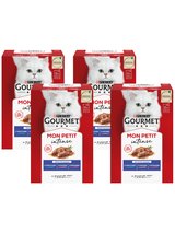 GOURMET mon Petit Pokarm dla kotów - MIX Rybny 24x50g