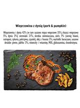 Paka Zwierzaka - Seventh heaven - Wieprzowina z dynią "L" 9kg