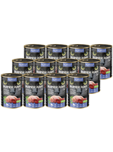DOLINA NOTECI Super Rafi Cat P&F z przepiórką i wątróbką z królika 12x400g