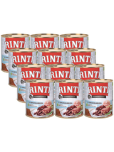 Rinti Kennerfleisch Geflugelherzen karma mokra dla psa - serca drobiowe 12x800g