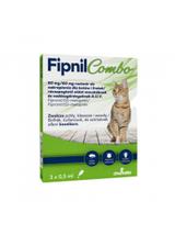 Fipnil Combo XS Roztwór do nakrapiania dla kotów i fretek 3 pipety