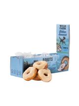 WILD FARM donut kolagenowy z kurczakiem i kokosem 7cm 10x50g przysmak dla psa