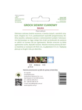 Groch siewny cukrowy Bajka - późna