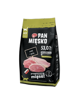 PAN MIĘSKO Indyk z gęsią S 5kg dla kota