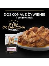 PRO PLAN Delicate Digestion Karma dla kotów z rybą oceaniczną 12x85g