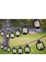 Girlanda ogrodowa solarna - 50 lampionów led