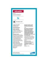 Advantix - dla psów 4-10kg (4 pipety x 1ml)