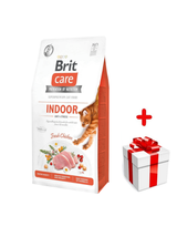 BRIT Care Cat  Grain-Free Indoor Anti-Stress 2kg + niespodzianka dla kota GRATIS!