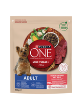 PURINA ONE Mini Adult Wołowina, ryż - sucha karma dla psa - 800g