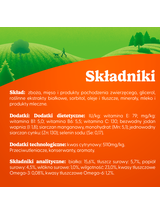 Friskies Beggin' Strips dla dorosłych psów o smaku bekonu 3x120g