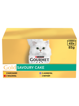 Purina Gourmet Gold Karma dla kotów Savoury Cake 48 x 85 g