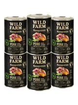 WILD FARM Monoprotein Pork 6x400g hipoalergiczna karma dla psa