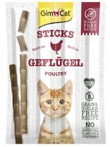 GIMCAT Sticks z drobiem i wątróbką 4szt