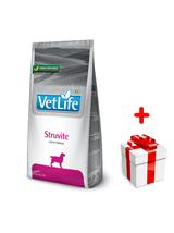 FARMINA Vet Life Dog Struvite (Urinary) 2kg + niespodzianka dla psa GRATIS!