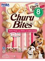 INABA  Churu Bites dla psa o smaku kurczaka i łososia 8x12g