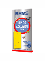 BROS Lep do szklarni żółty 10szt.