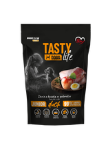 Tasty Dogs Life Junior Danie z kaczką w galaretce 10x150g