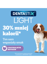 Pedigree Dentastix Light Dental Chews Średnie rasy Przysmaki dla psów 7szt. - 98g