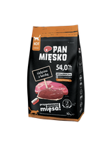 PAN MIĘSKO Cielęcina z kaczką M 10kg dla kota