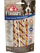 8in1 Triple Flavour Twisted Sticks 10 szt.