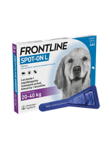 Frontline Spot On Pies L 20-40 kg trójpak L 3x2,68 ml