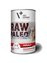 Vetexpert RAW PALEO adult beef 12x400g - wołowina puszka