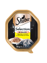 SHEBA® Selection 22x85g z Kurczakiem - mokra karma dla kotów w sosie