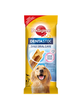 PEDIGREE DentaStix (duże rasy) przysmak dentystyczny dla psów 7 szt. - 270g
