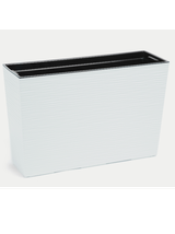 Kwietnik WERBENA 190x560 dłuto - biały