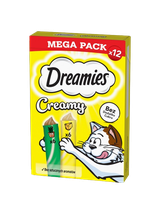 DREAMIES Creamy z serem i z kocimiętką 4x(12x10g)