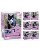 BOZITA Cat Krewetki W Sosie 6 x 370g