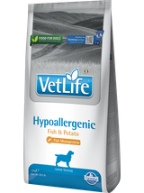 FARMINA Vet Life Dog Hypoallergenic Fish & Potato 12kg