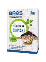 BROS Naturalnie Bariera na ślimaki 1 kg
