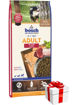 Bosch Adult Lamb & Rice, jagnięcina i ryż (nowa receptura) 15kg + NIESPODZIANKA DLA PSA GRATIS!
