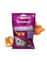 WHISKAS Relaks i Odprężenie 45g - przysmak dla kota, z kurczakiem