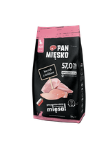PAN MIĘSKO Kurczak z królikiem XS 1,6kg dla kociąt